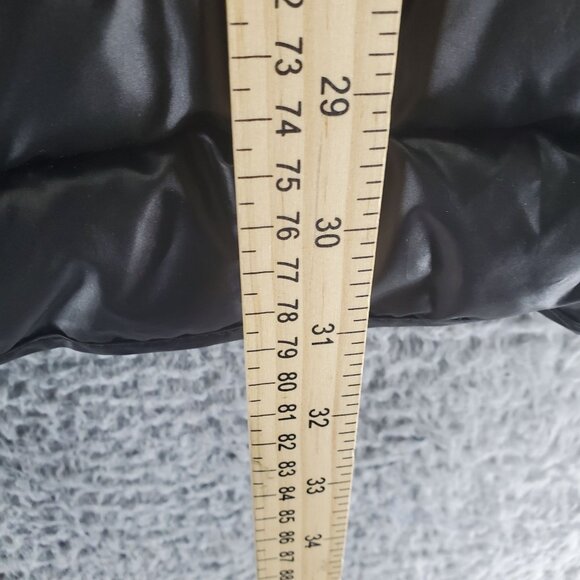 DKNY Coat Womens Size Small Black Hooded Puffer 100% Polyester Machine Washable - Picture 6 of 9